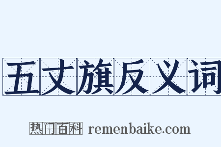 五丈旗反义词是什么意思的图片